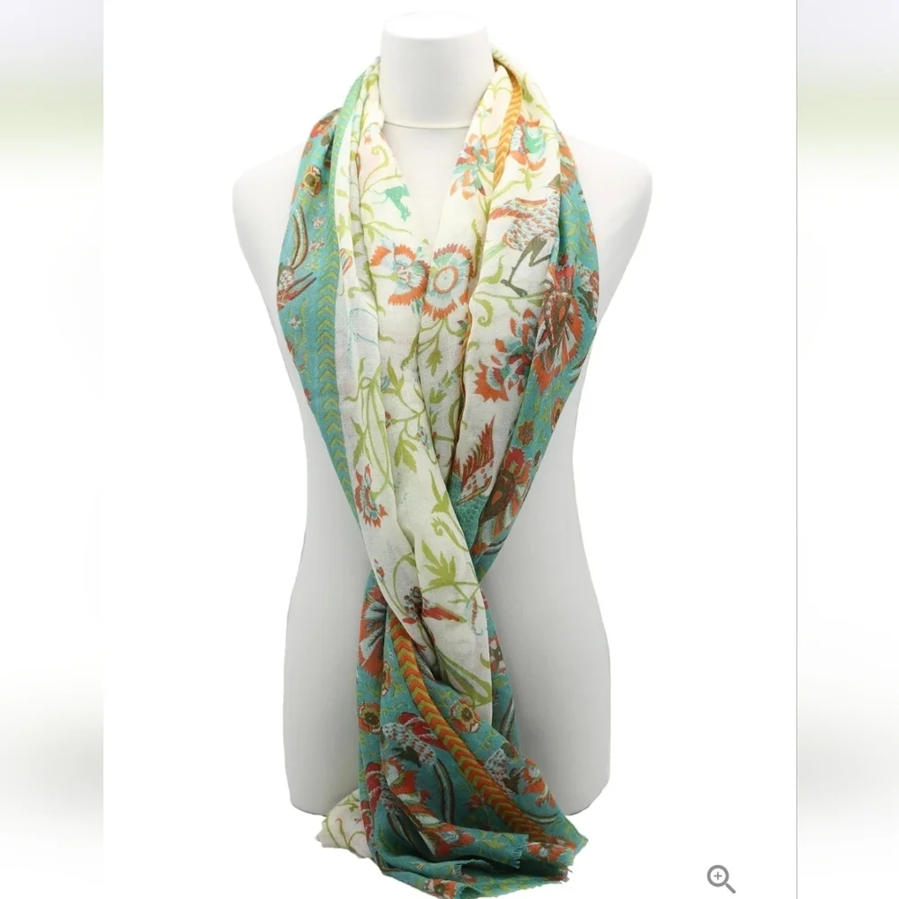 Supplement D'am Paris NWTs Bird of Paradise Wool stole